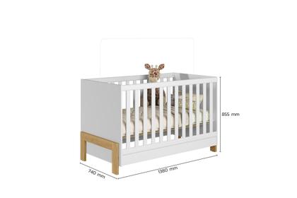 Imagem de Conjunto Quarto de Bebê Fantasia Completo Berço Americano Vira Cama e Cômoda