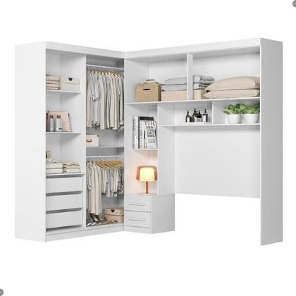 Imagem de Conjunto Quarto de Casal Branco