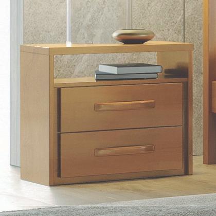 Imagem de Conjunto Quarto de Casal Cama Casal 140cm Madeira Maciça Ratan e 2 Mesas de Cabeceira 2 Gavetas2