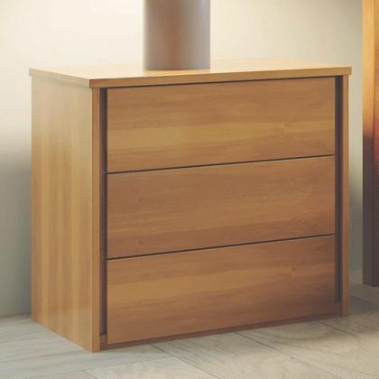 Imagem de Conjunto Quarto de Casal Cama Vivare140cm e 2 Mesas de Cabeceira 3 Gavetas Unique