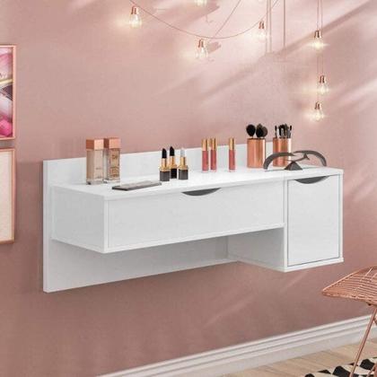 Imagem de Conjunto Quarto de Solteiro Penteadeira Camarim com Espelho e Cômoda 06 Gavetas Espresso Móveis