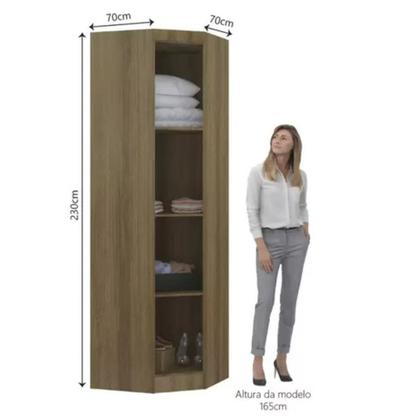 Imagem de Conjunto Quarto Eucamoveis Paris 5 Peças 8 Portas 6 Gavetas