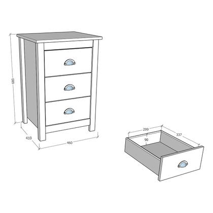 Imagem de Conjunto Quarto: Guarda-Roupa 12 Portas Cabeceira Cômoda 8 Gavetas 2 Mesas Cabeceiras Branco/Freijó Topázio Madeira Pinus - Finestra