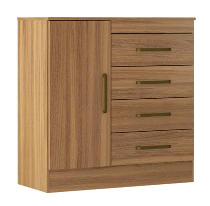 Imagem de Conjunto Quarto Guarda Roupa e Comoda Arezzo Amendola