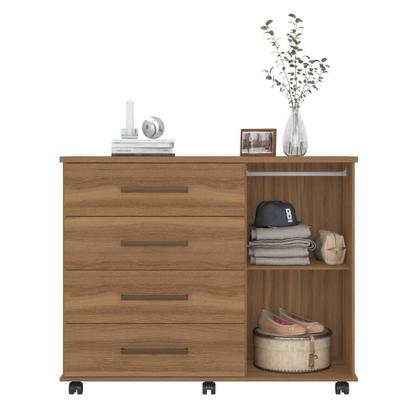 Imagem de Conjunto Quarto Guarda Roupa e Comoda Caroline Amendola