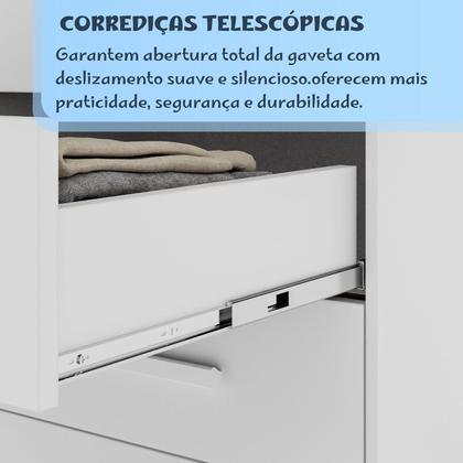 Imagem de Conjunto Quarto Infantil 2 Peças Aurora Espresso Móveis