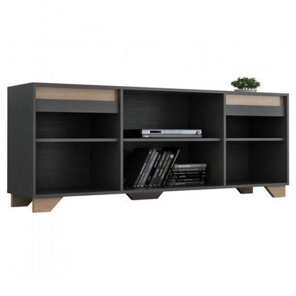 Imagem de Conjunto Rack com Painel para TV 42 Polegadas e Estante Benevello 2037