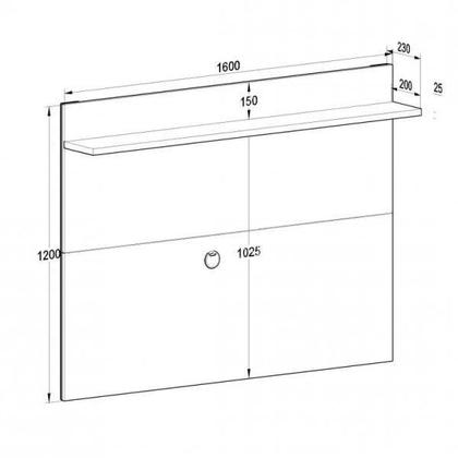 Imagem de Conjunto Rack com Painel para TV 50 Polegadas e Estante Benevello 2038