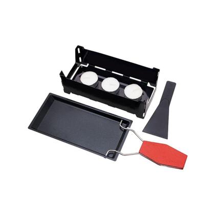 Imagem de Conjunto Raclete de Ferro Preto 30 cm Mimo Style