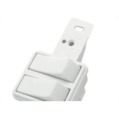 Imagem de Conjunto Rad Pollar 1901022 2 interruptores Simples S/P