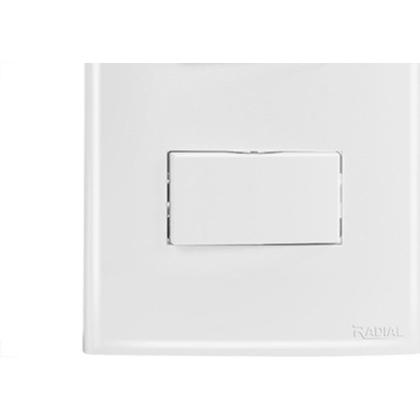 Imagem de Conjunto Radial Ouro Branco 2 interruptores Simp 1809035