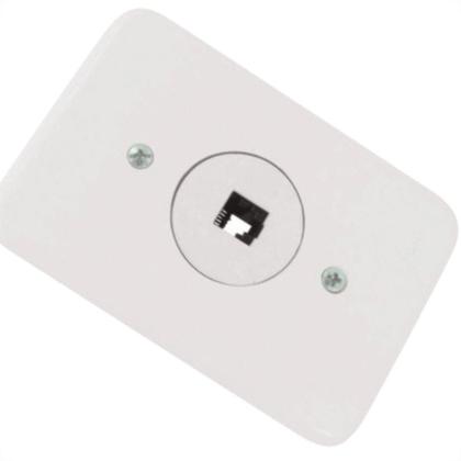 Imagem de Conjunto Radial Pollar 1402025 1Tomada Fone Rj45