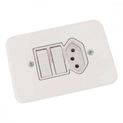 Imagem de Conjunto Radial Pollar 1901219 2Ss 1Tomada 20A