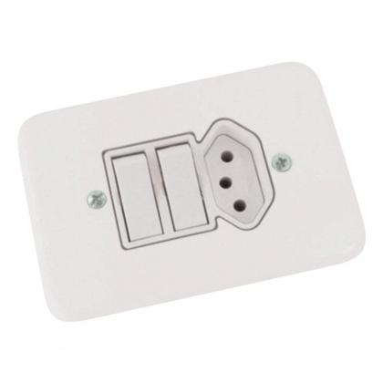 Imagem de Conjunto Radial Pollar 1901219 2Ss 1Tomada 20A