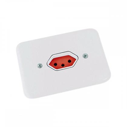 Imagem de Conjunto Radial Pollar 1901376 1Tomada 20A Vermelho