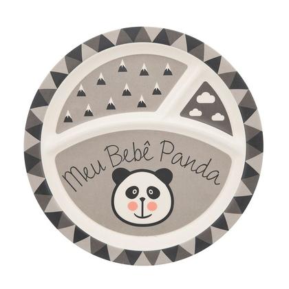 Imagem de Conjunto Refeição 5 Peças Bebê Panda Oxford