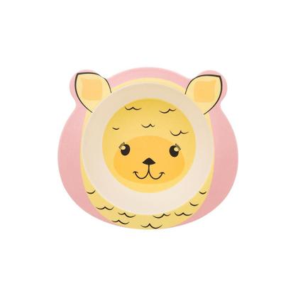 Imagem de Conjunto Refeição Infantil 5 Peças Me Lhama