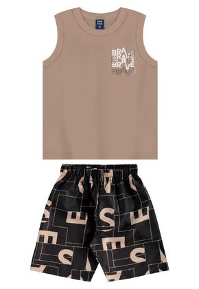 Imagem de Conjunto Regata e Bermuda Bee Loop