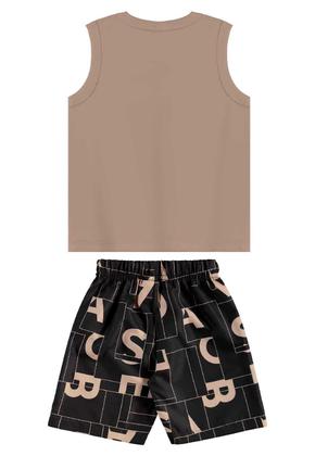 Imagem de Conjunto Regata e Bermuda Bee Loop