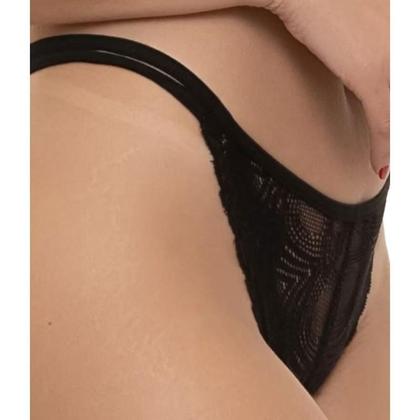 Imagem de Conjunto Rendado Preto Sepie 24230 String