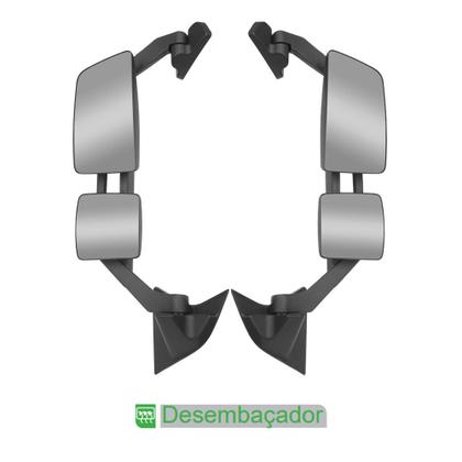 Imagem de Conjunto Retrovisor Compatível Volvo FH 2015 a 2021 c Desemb