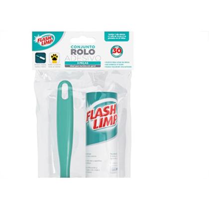 Imagem de Conjunto Rolo Tirapelo 30Fls C/ Ref Flash 0085