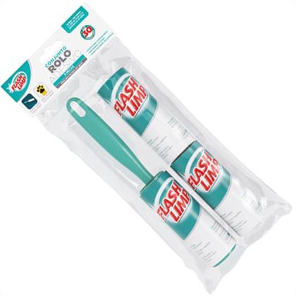 Imagem de Conjunto Rolo Tirapelo 30Fls C/ Ref Flash 0085