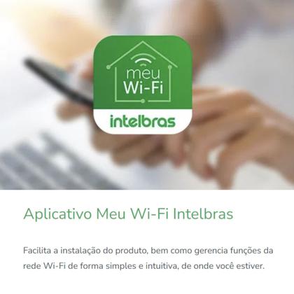 Imagem de Conjunto Roteador Wifi Twibi Force Ax Mesh Intelbras