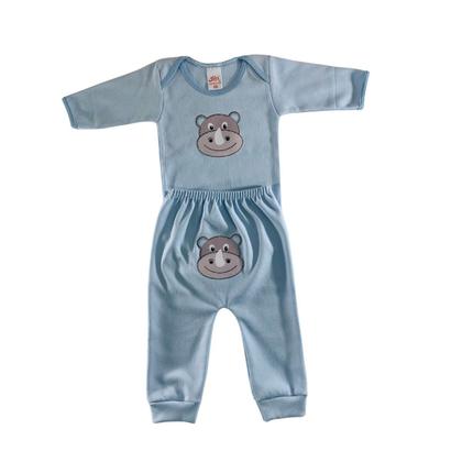 Imagem de Conjunto Roupa de Bebe Atacado Body e Mijão em Algodão