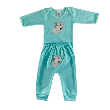 Imagem de Conjunto Roupa de Bebe Atacado Body e Mijão em Algodão