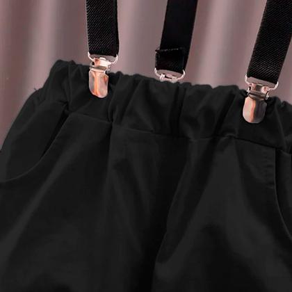 Imagem de Conjunto Roupa Mauricinho Infantil Suspensório Menino Festa