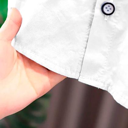 Imagem de Conjunto Roupa Mauricinho Infantil Suspensório Menino Festa