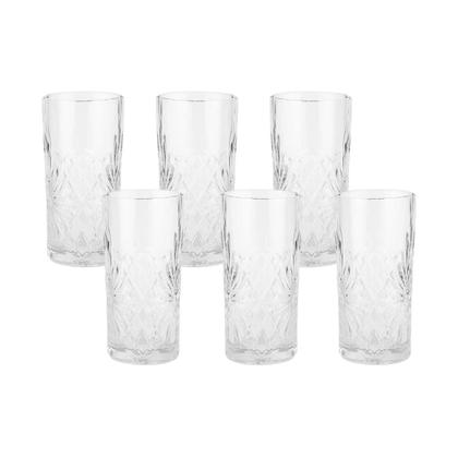 Imagem de Conjunto Rozana Jarra 1L com Tampa e 6 Copos 250ml de Vidro