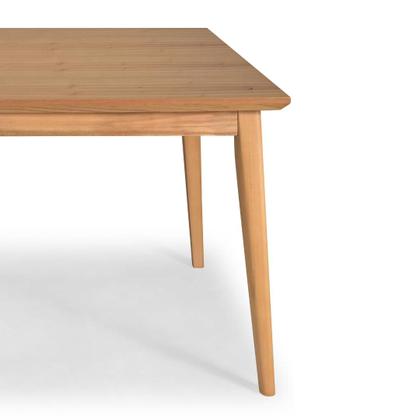 Imagem de Conjunto Rustico Sala de Jantar Mesa 1.20 c/ 4 cadeiras Madeira Maçica Luxo - Refinatto