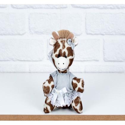 Imagem de Conjunto safari mini vestido com lese : leão, elefante, macaco e girafa - 4 pçs 