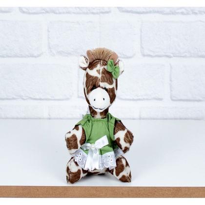 Imagem de Conjunto safari mini vestido com lese : leão, elefante, macaco e girafa - 4 pçs 