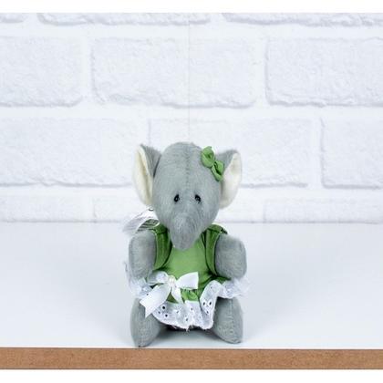 Imagem de Conjunto safari mini vestido com lese : leão, elefante, macaco e girafa - 4 pçs 