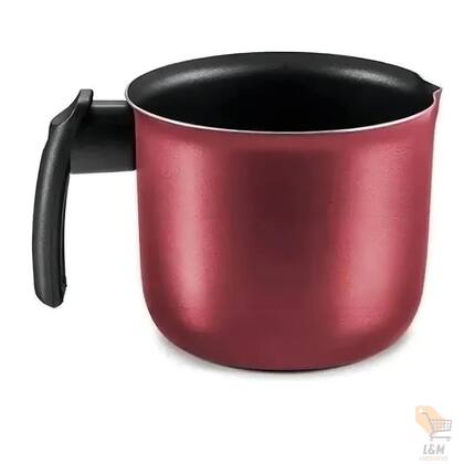 Imagem de Conjunto Safira Tampa de Vidro 5 Peças Antiaderente CEREJA