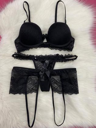 Imagem de Conjunto saia liga rendado