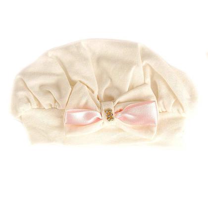 Imagem de Conjunto Saida Maternidade Neném Menina Poa Rosa 5PÇS