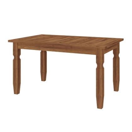 Imagem de Conjunto Sala de Jantar 1 Mesa Retangular + 6 Cadeiras Acapulco 100% Madeira maçiça