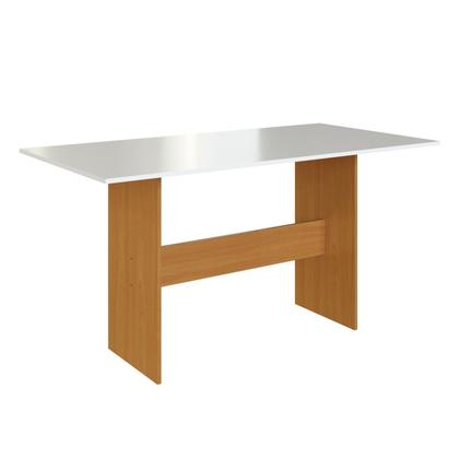 Imagem de Conjunto Sala de Jantar 1 Mesa Tampo MDP Retangular 6 Cadeiras Viena