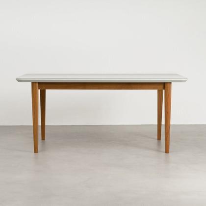 Imagem de Conjunto Sala de Jantar 1 Mesa Tangará 180cm 6 Cadeiras Estofadas Miriti CabeCasa MadeiraOriginals