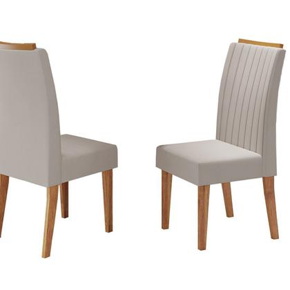 Imagem de Conjunto Sala de Jantar 4 Cadeiras Fran