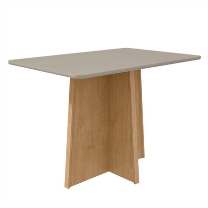 Imagem de Conjunto Sala de Jantar 4 Lugares Retangular Tampo MDF Mesa Celebrare com Cadeiras Apogeu