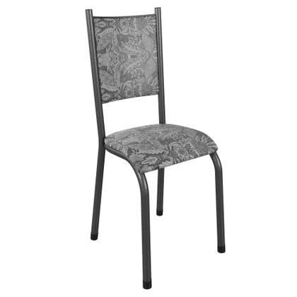 Imagem de Conjunto Sala de Jantar 6 Cadeiras 1 Mesa Tampo Granito Retangular Topázio Bianca