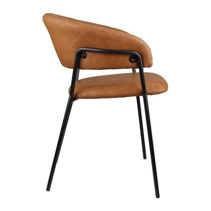 Imagem de Conjunto Sala de Jantar 6 Lugares Retangular com Tampo Mdf Luar Cadeiras Estofadas