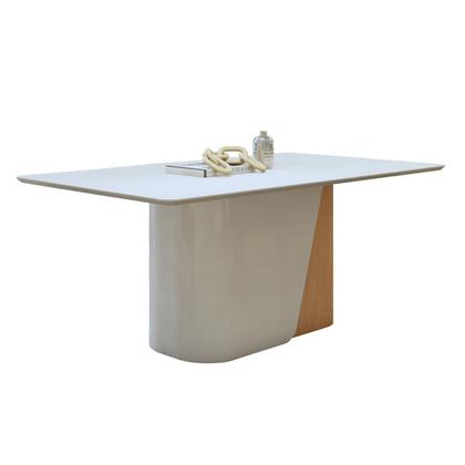 Imagem de Conjunto Sala de Jantar 6 Lugares Retangular Tampo MDF Mesa Luar com Cadeiras Apogeu