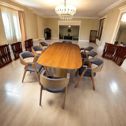 Imagem de Conjunto Sala de Jantar 79cm X 2,60cm 8 Cadeiras