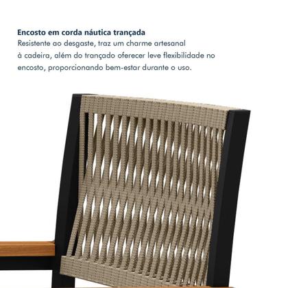 Imagem de Conjunto Sala de Jantar 8 Lugares Retangular Tampo de Vidro Mesa Itália com Cadeiras Barcelona